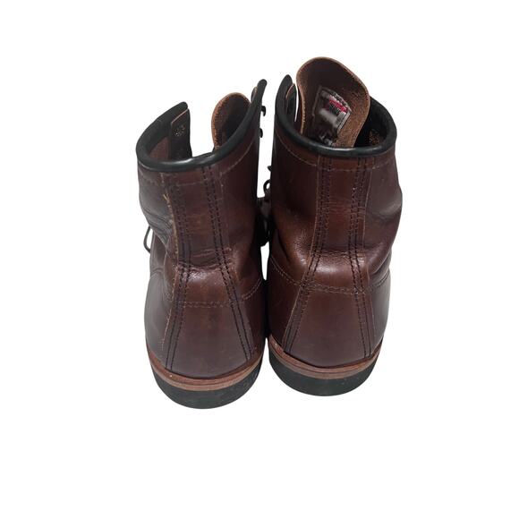 Red Wing 9422 Boots Mens 12D Brown Leather Work Boots USA Made Heritage main image 8